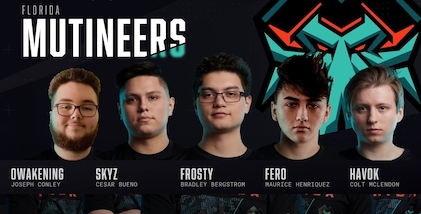 Mutineers ancora vincitori nella Call of Duty League