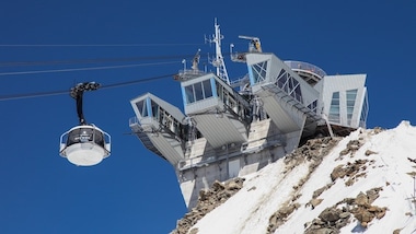 Courmayeur, una pausa tra le nuvole
