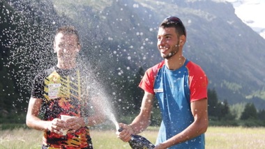 A Maguet e Antonioli il nuovo record di ascesa e discesa del Gran Paradiso