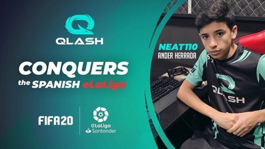 Neat110 dei QLASH è campione della eLaLiga di FIFA 20