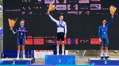 Cipressi bronzo nella cronometro juniores agli Europei