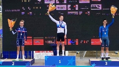 Cipressi bronzo nella cronometro juniores agli Europei