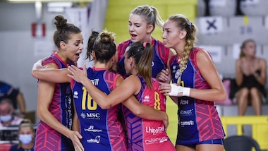 Scandicci supera Brescia e va avanti in Supercoppa