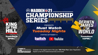 Madden NFL 21 Championship Series: nuovo campionato di EA e NFL
