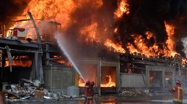 Ancora un grosso incendio a Beirut