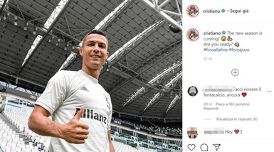 Ronaldo e la Juve, botta e risposta social verso nuovi successi