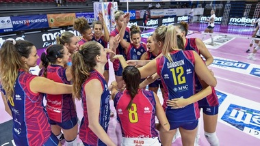 Champions League: Scandicci batte il Tent nell'andata del preliminare