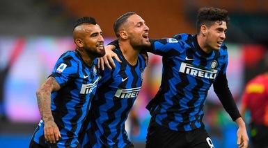 Serie A, Inter-Fiorentina 4-3: Conte esulta, rimonta show nel finale