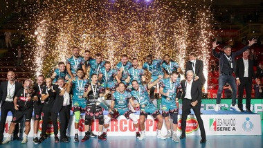 Supercoppa, festeggia Perugia