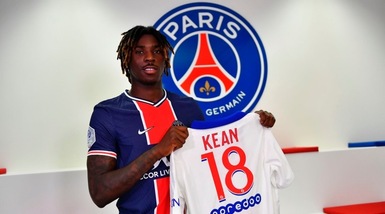 Juve, Kean non arriverà: l'attaccante ha firmato col Psg