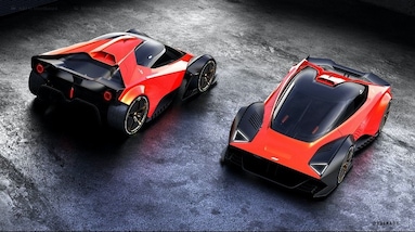 Lancia L Concept Homage, omaggio moderno alla Stratos: gli scatti