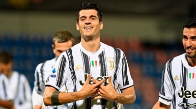 Morata, fai il CR7! In forma, carico e se c’è la Coppa è sempre decisivo