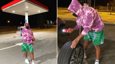 Hamilton tuttofare: il cambio di gomma è fai-da-te