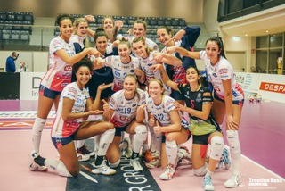 Novara perde il primo set poi vince a Trento