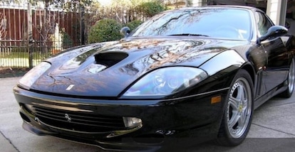 Ferrari 550 Maranello, il modello da pista di Eddie Van Halen va all'asta