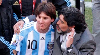 Maradona, Messi: "Non se ne va davvero, Diego è eterno"