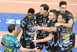 Perugia torna grande contro Milano