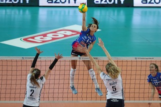 Novara combatte cinque set ma batte il Chemik Police
