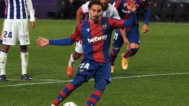 Il Levante ferma il Valladolid di Ronaldo: 1-1