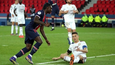 Ligue 1, Kean segna ma il Psg pareggia con il Bordeaux