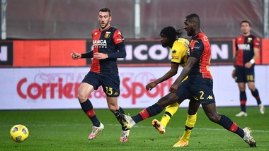 Genoa-Parma 1-2: doppietta di Gervinho, Maran va ko