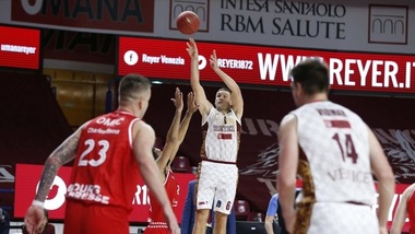Reyer Venezia ko col Bourg: eliminazione dall'Eurocup a un passo
