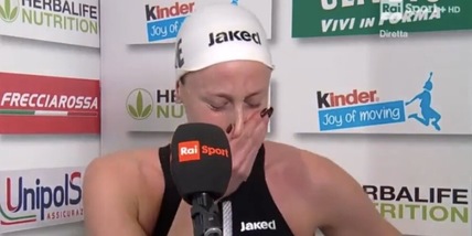 Federica Pellegrini si qualifica per Tokyo e scoppia in lacrime