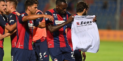 Crotone, Simy: "Dolore per i caduti della Nigeria"