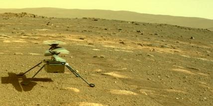 L'elicottero Ingenuity vola su Marte: è il primo su altro pianeta