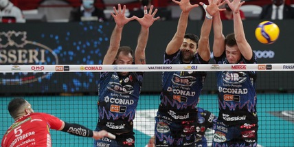 Civitanova vince ancora a Perugia e va 2-1