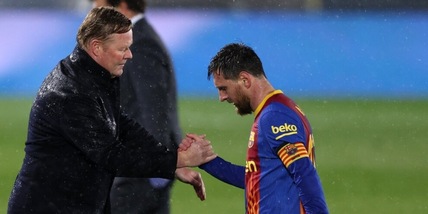 Koeman: "La cosa migliore è che Messi resti al Barcellona"