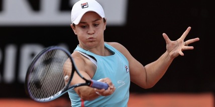 Barty ok, è agli ottavi degli Internazionali di Roma