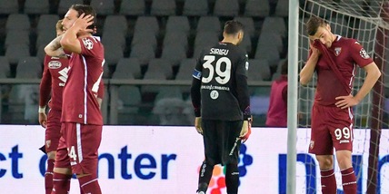 Torino-Milan 0-7: disastro granata, la sconfitta è umiliante