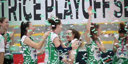 Vallefoglia batte Pinerolo e vola in A1