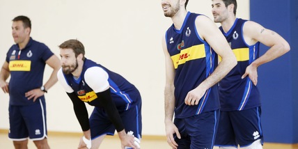 La nazionale al Giulio Onesti di Roma