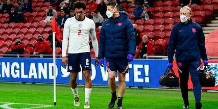 Europei, Inghilterra: a rischio Alexander-Arnold per un infortunio al polpaccio