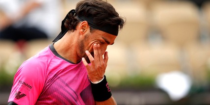 Roland Garros, Fognini dice addio a Parigi: vince Delbonis