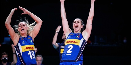 VNL: per l'Italia primo cin cin con la Corea