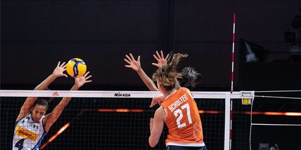 VNL: l'Italia rimontata e battuta dall'Olanda