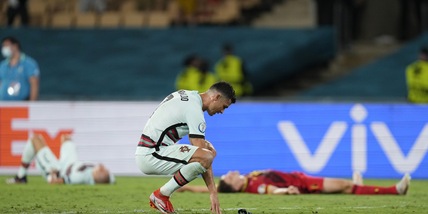 Ronaldo, post su Instagram dopo l'eliminazione a Euro2020