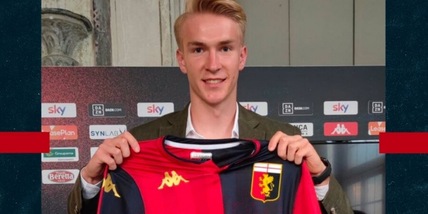 Genoa, preso l'attaccante Buksa