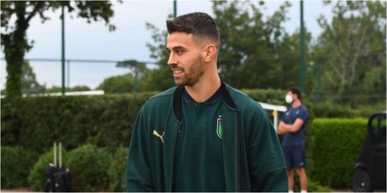 Italia, Spinazzola insieme agli azzurri sul bus verso Wembley