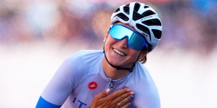 Tokyo 2020, altra gioia azzurra: Longo Borghini di bronzo
