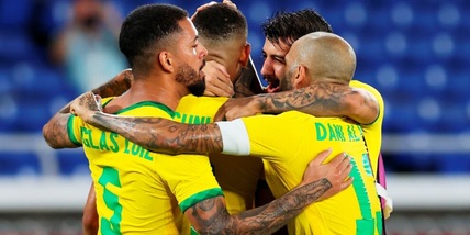 Tokyo 2020, oro al Brasile: 2-1 alla Spagna, Dani Alves campione