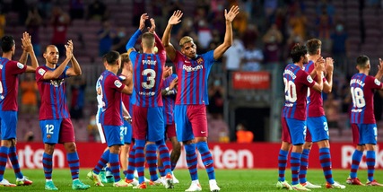 Barcellona, un poker la prima senza Messi. Ok anche l'Atletico