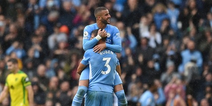 Il Manchester City a valanga sul Norwich. Manè trascina il Liverpool