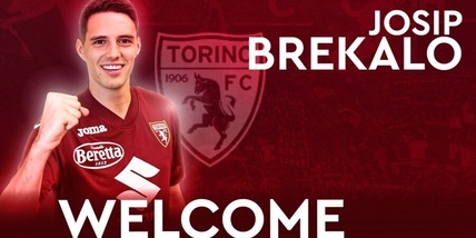 Torino, ufficiale l'arrivo di Brekalo