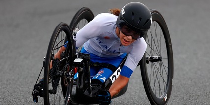 Paralimpiadi, bronzo a Katia Aere nel ciclismo: la dedica a Zanardi