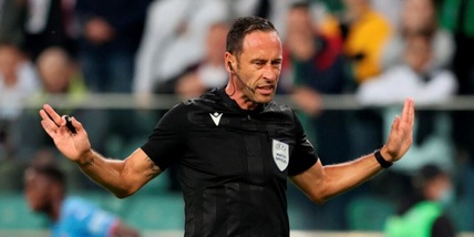 Juve, sarà Dias l'arbitro della sfida di Champions a Malmö