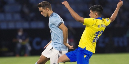 Liga, Il Celta di Murillo crolla in casa: il Cadice vince 2-1